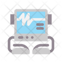 پیش‌نمایش فایل electrocardiogram-32 از پک پزشکی – رنگ‌های تخت