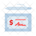 پیش‌نمایش فایل cheque-1534493 از پک بانکداری – رنگ‌های تخت