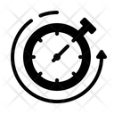 پیش‌نمایش فایل stopwatch-1535904 از پک آیکن گلیف مدیریت پروژه