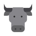 پیش‌نمایش فایل buffalo-1602262 از پک حیوان – رنگ‌های تخت