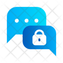 پیش‌نمایش فایل secure-chat-1626966 از پک مقررات عمومی حفاظت از داده‌ها GDPR – رنگ‌های تخت