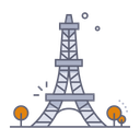 پیش‌نمایش فایل eiffel-tower-10078507 از پک بناهای تاریخی و نشانه‌ها