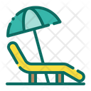 پیش‌نمایش فایل beach-chair-1642998 از پک تعطیلات تابستان – دورخط پرشده