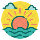 پیش‌نمایش فایل sunset-1642978 از پک تعطیلات تابستان – دورخط پرشده
