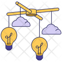 پیش‌نمایش فایل hanging-mobile-of-symbols-16778357 از پک نوآوری خلاقانه