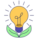 پیش‌نمایش فایل lightbulb-blooming-16778361 از پک نوآوری خلاقانه
