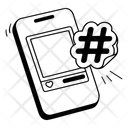 پیش‌نمایش فایل hashtag-sticker-pack-17212804 از پک اینفلوئنسر شبکه‌های اجتماعی