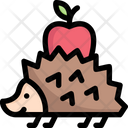 پیش‌نمایش فایل hedgehog-with-apple-2121353 از پک بهار
