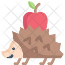 پیش‌نمایش فایل hedgehog-with-apple-2121099 از پک بهار