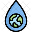 پیش‌نمایش فایل earth-with-drop-water-2524502 از پک روز زمین مادر