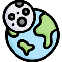 پیش‌نمایش فایل earth-with-moon-2524501 از پک روز زمین مادر