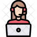 پیش‌نمایش فایل female-customer-service-with-laptop-2638950 از پک پشتیبانی فنی