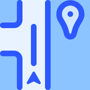پیش‌نمایش فایل destination-on-the-right-3103126 از پک مسیریابی نقشه