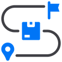 پیش‌نمایش فایل delivery-route-3397325 از پک تحویل