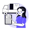 پیش‌نمایش فایل courier-delivery-truck-6772126 از پک باربری و تحویل