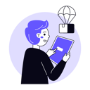 پیش‌نمایش فایل dropship-6772137 از پک باربری و تحویل