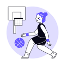 پیش‌نمایش فایل basketball-player-hitting-goal-6771785 از پک ورزش