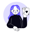 پیش‌نمایش فایل female-cards-player-6771789 از پک ورزش