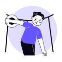 پیش‌نمایش فایل man-doing-discus-throw-6771791 از پک ورزش