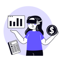 پیش‌نمایش فایل girl-doing-financial-analysis-in-metaverse-6771744 از پک متاورس