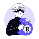 پیش‌نمایش فایل bitcoin-hacker-6771574 از پک رمزارز و بلاک‌چین