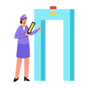 پیش‌نمایش فایل airport-security-gate-6999092 از پک سفر و تعطیلات