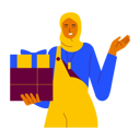 پیش‌نمایش فایل hijab-girl-receive-ramadan-gifts-8242579 از پک رمضان