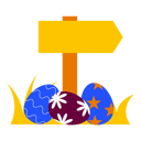پیش‌نمایش فایل easter-egg-signboard-8249169 از پک روز عید پاک