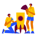 پیش‌نمایش فایل assemble-spaceship-with-friends-8301897 از پک الونیا – فضا