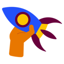 پیش‌نمایش فایل hand-holding-rocket-toy-8301901 از پک الونیا – فضا