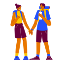 پیش‌نمایش فایل couple-going-for-a-vacation-8573100 از پک سفر و تعطیلات
