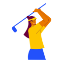 پیش‌نمایش فایل golfer-training-before-competition-8593374 از پک الونیا – رقابت ورزش