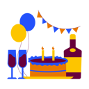 پیش‌نمایش فایل birthday-party-decoration-8656886 از پک جشن تولد