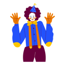 پیش‌نمایش فایل clown-show-at-birthday-party-8656890 از پک جشن تولد