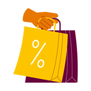 پیش‌نمایش فایل holding-shopping-bag-8664451 از پک خرید
