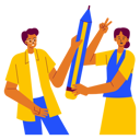 پیش‌نمایش فایل art-collaboration-8805162 از پک هنر و طراحی