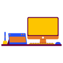 پیش‌نمایش فایل graphic-designer-stuff-8805170 از پک هنر و طراحی