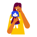 پیش‌نمایش فایل crying-kid-holding-doll-8821600 از پک نوزاد و مهدکودک کودک