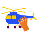پیش‌نمایش فایل hand-holding-toy-helicopter-8821603 از پک نوزاد و مهدکودک کودک