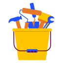 پیش‌نمایش فایل construction-tools-bucket-9019362 از پک ساخت‌وساز معماری