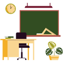 پیش‌نمایش فایل classroom-9094069 از پک مبلمان فضای داخلی