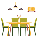 پیش‌نمایش فایل dining-table-9094072 از پک مبلمان فضای داخلی