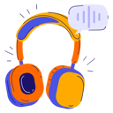 پیش‌نمایش فایل headset-10872766 از پک پادکست و پخش