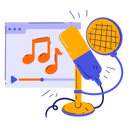 پیش‌نمایش فایل music-production-10872770 از پک پادکست و پخش