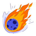 پیش‌نمایش فایل meteor-comet-10796387 از پک نجوم فضا