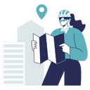 پیش‌نمایش فایل architect-viewing-construction-blueprint-11271083 از پک کارگر مهندس