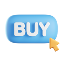 پیش‌نمایش فایل buy-5020900 از پک مجموعه آیکن سه‌بعدی تجارت الکترونیک