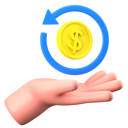 پیش‌نمایش فایل cashback-9011983 از پک ژست دست خرید
