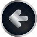 پیش‌نمایش فایل left-arrow-1646701 از پک بسته آیکون فلزی