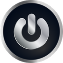 پیش‌نمایش فایل power-off-1646691 از پک بسته آیکون فلزی
